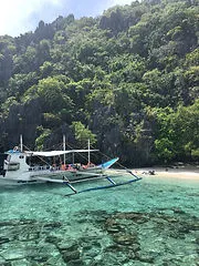Shimzu Island on Tour A of the El Nido Island Hopping Tour on El Nido, Palawan