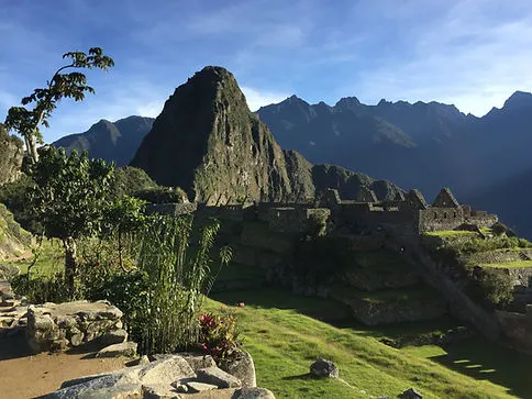 a sunny day in Machu Picchu near Cusco Peru