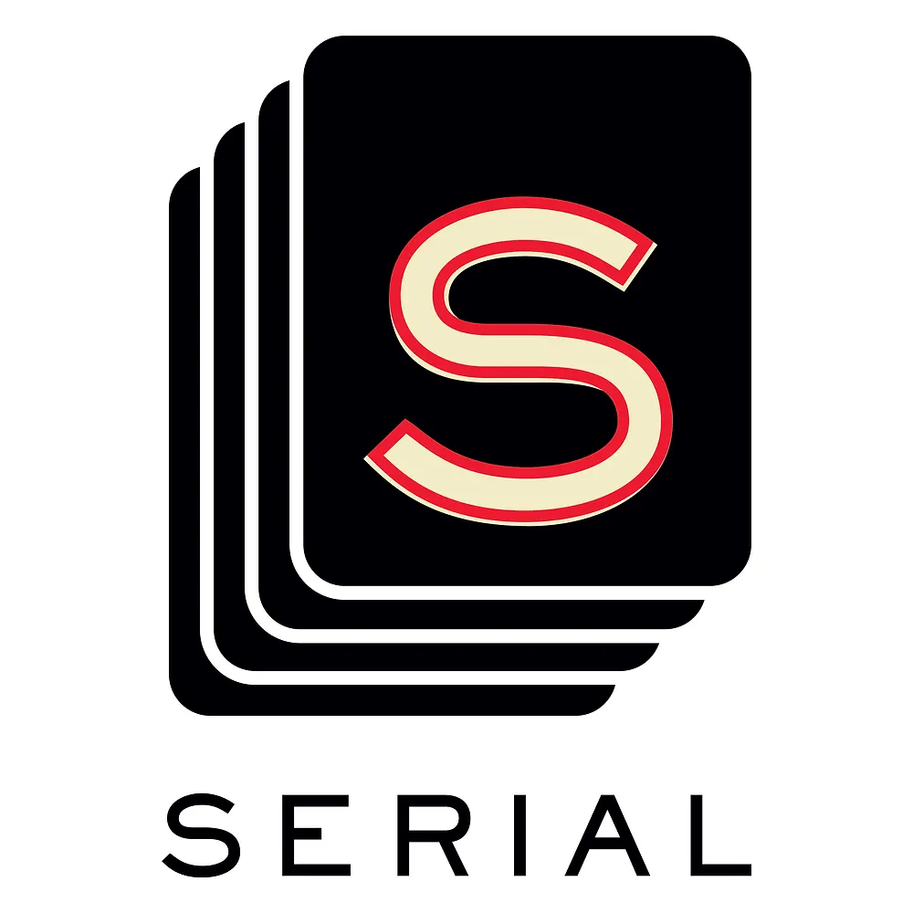 Serial Podcast logo from NPR public radio season 1